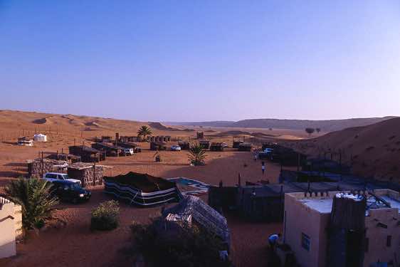 Desert camp, Wahiba Sands