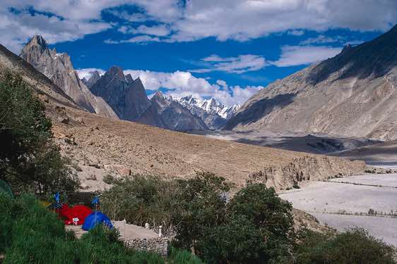 Camp Paiju, 3440m, Karakoram Mountains