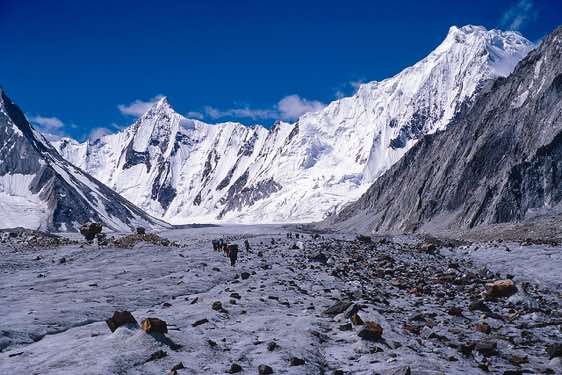 Vigné Glacier, Karakoram Mountains