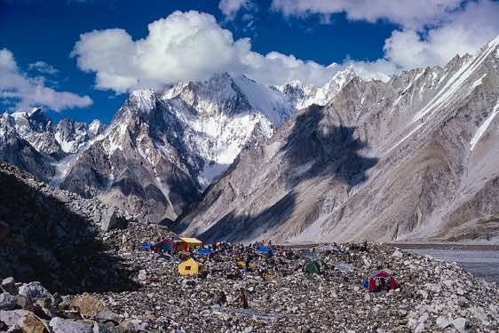 Camp Ali, 5000m, Karakoram Mountains