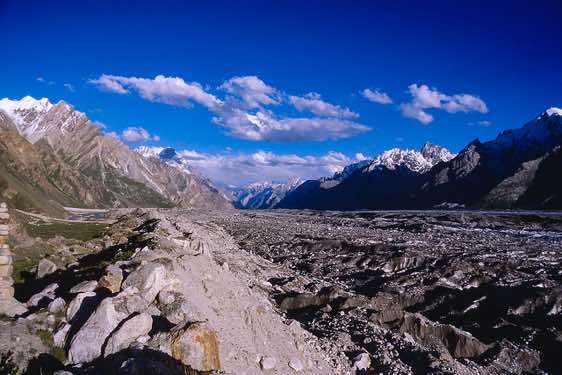 Biafo Glacier, Camp Baintha, 3980m, Karakoram Mountains