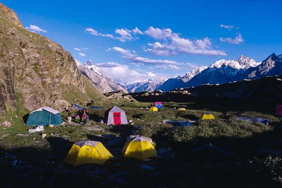 Camp Baintha, 3980m, Karakoram Mountains