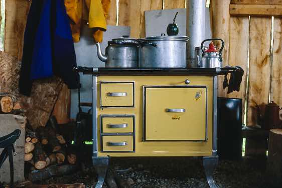 Cook stove, Fundo San Lorenzo, Chile