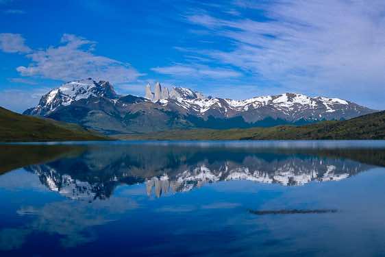Laguna Azul, Torres Del Paine National Park, Chile