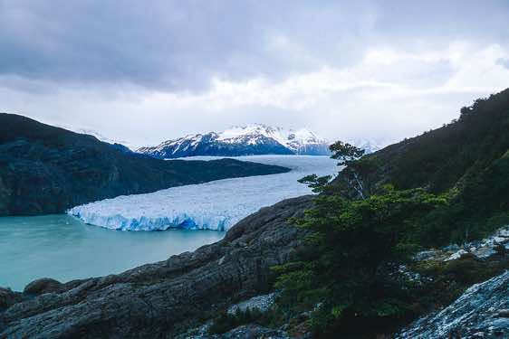 Tongue of Grey Glacier, Lago Grey, Torres Del Paine National Park, Chile