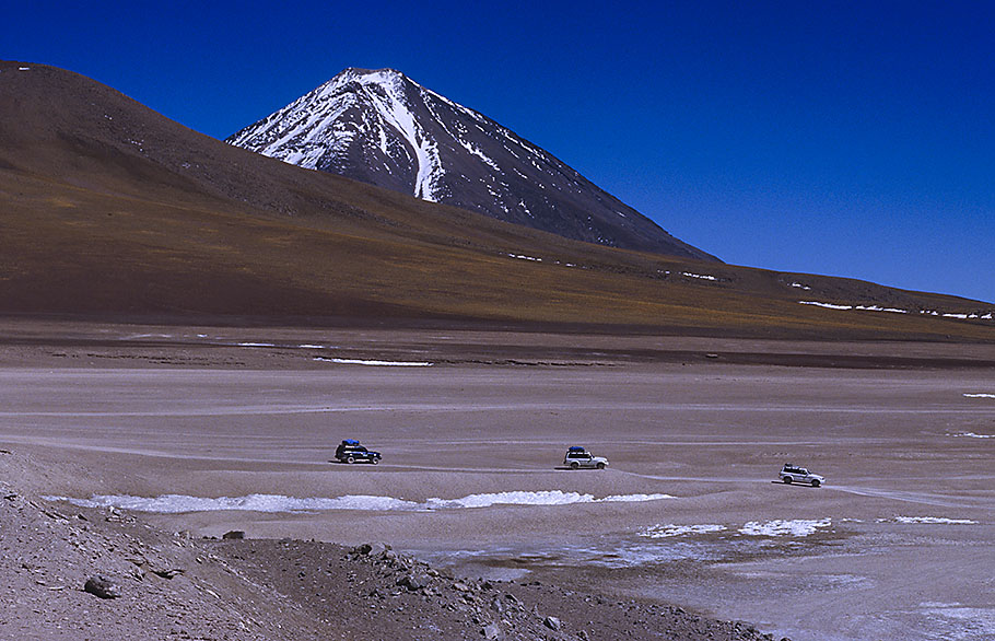 Volcano Licancabur Bolivian Altiplano