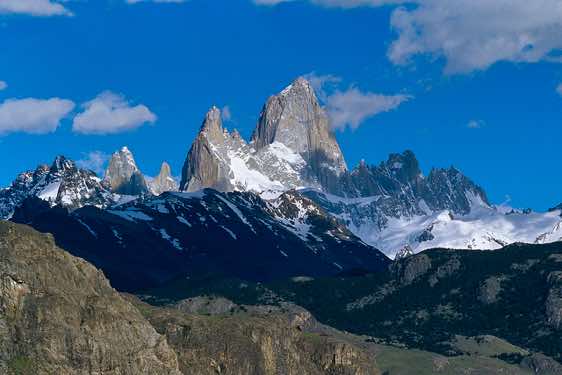 Fitz Roy, seen from the road to El Chaltén, Argentina