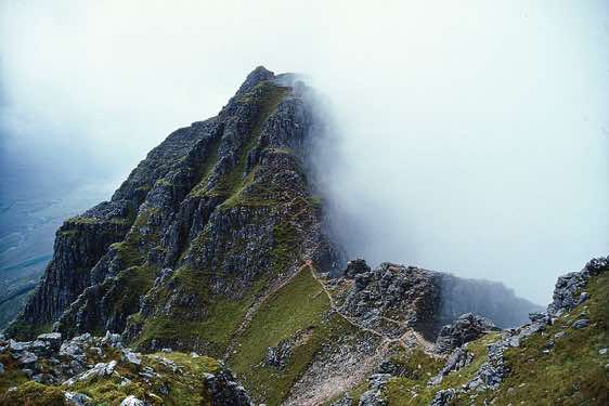 Traverse of Liathach, 1055m, Glen Torridon, Northwest Highlands