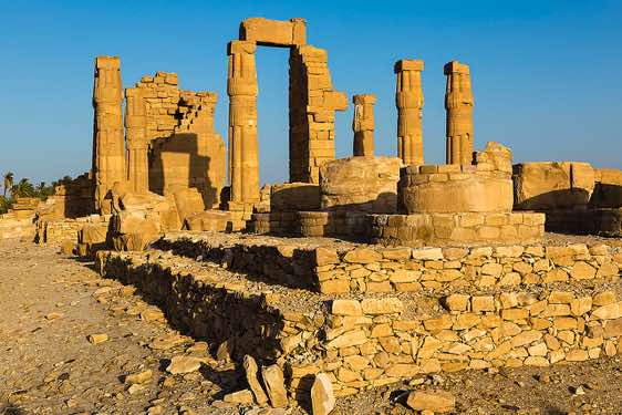 The temple of Soleb, said to be the most beautiful Egyptian temple in Sudan, is testimony of the New Kingdom in Nubia