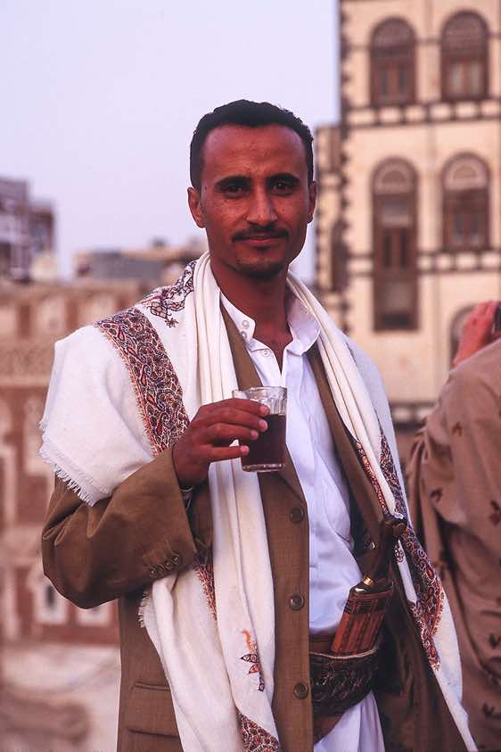 Yemeni tour guide Mustafa Al Faik