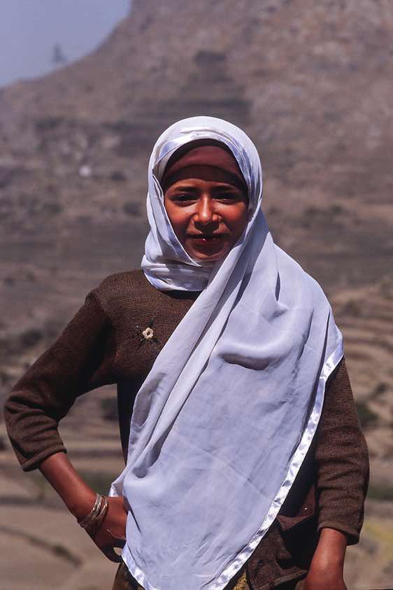 Young woman, Haraz mountains