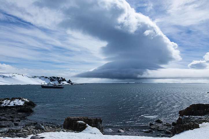 Half Moon Bay, Half Moon Island, South Shetland Islands