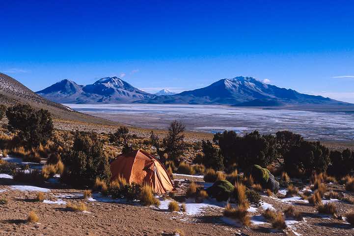 Campsite, Salar de Surire