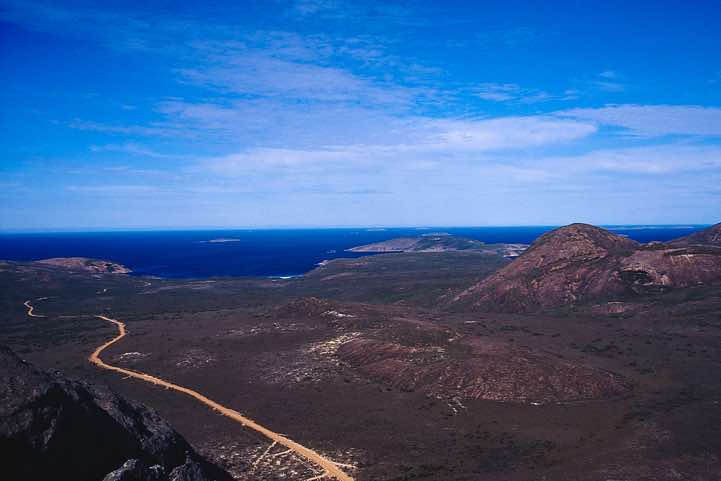 Cape Le Grand National Park, Western Australia, seen from the top of Frenchman Peak