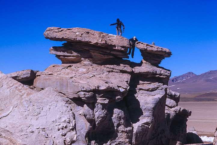 Rock climbing