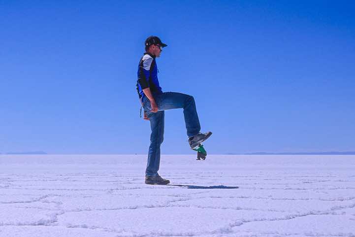 Creative photography, Salar de Uyuni