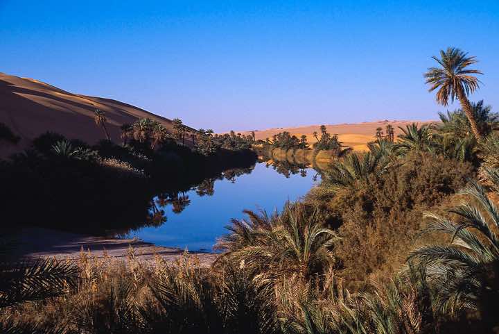 Um el Ma lake, Ubari Sand Sea (Edeyen Ubari)