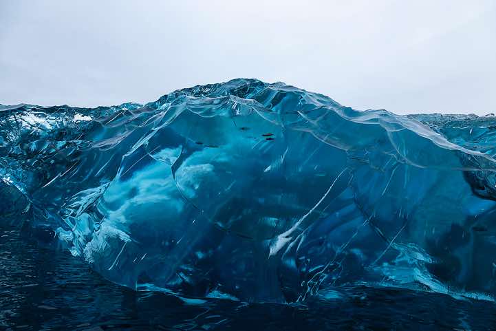 Block of ice, Sermilik Fjord