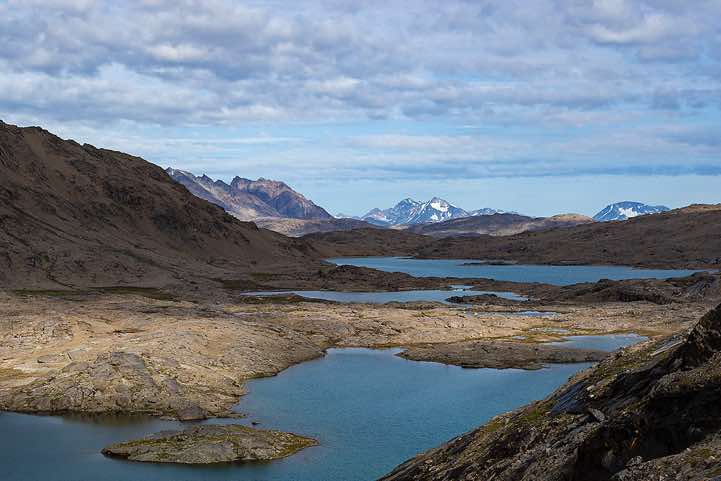 Lakes near Tasiilaq, Ammassalik Island