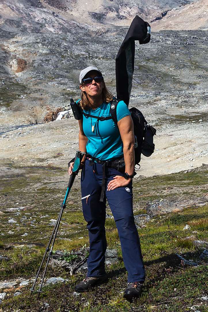 Guide Marijke van Langen, Hundefjord (Amitsivartiva Fjord) 