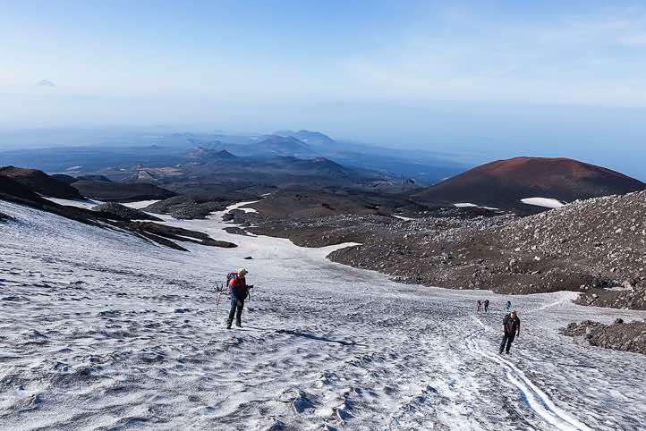 Plosky Tolbachik volcano ascent, Klyuchevskoy Nature Park