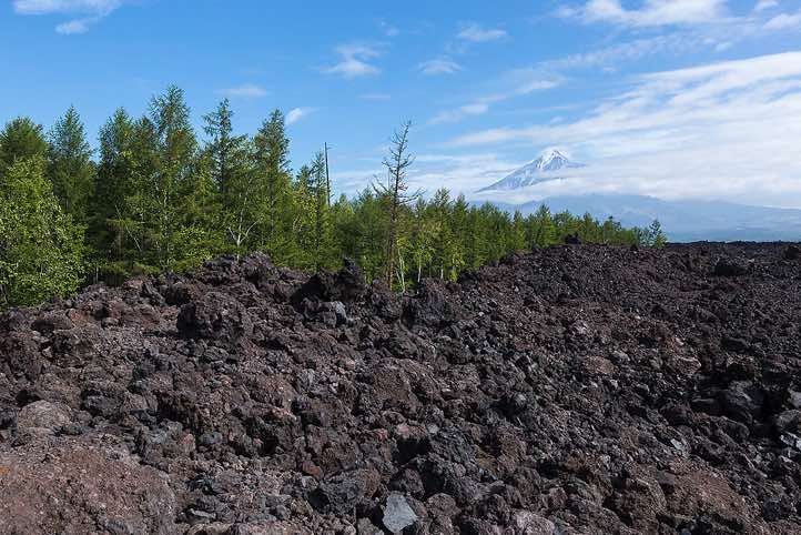 Lava field near Tolbachik volcano, Klyuchevskoy Nature Park