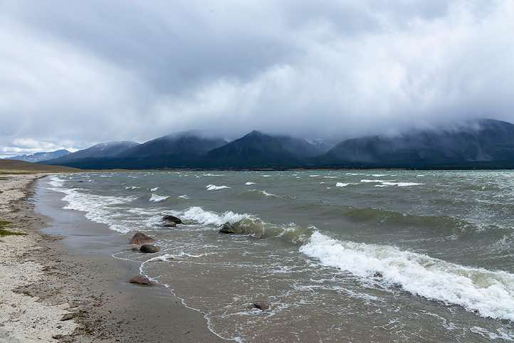 Lake in Tavan Bogd National Park, Altai Mountains, Western Mongolia