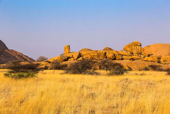 Rocks and boulders, Spitzkoppe, Erongo region