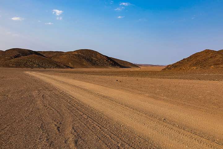 Desert landscape, Kaokoland