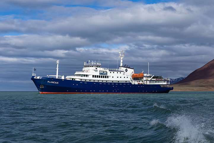 Expedition vessel Plancius, Bockfjorden