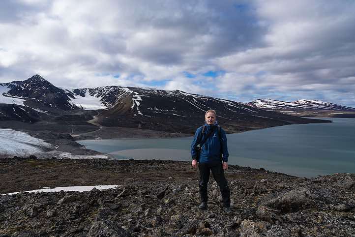 The photographer, Smørstabben mountain, Bockfjorden