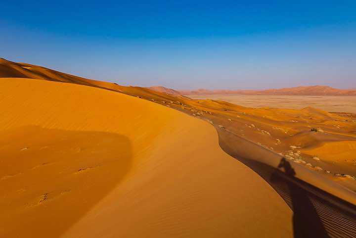 Sand dunes, desert landscape, Rub al Khali, Empty Quarter, Dhofar region
