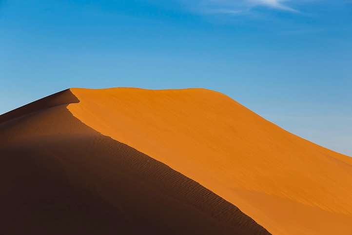 Dune crest, desert landscape, Rub al Khali, Empty Quarter, Dhofar region