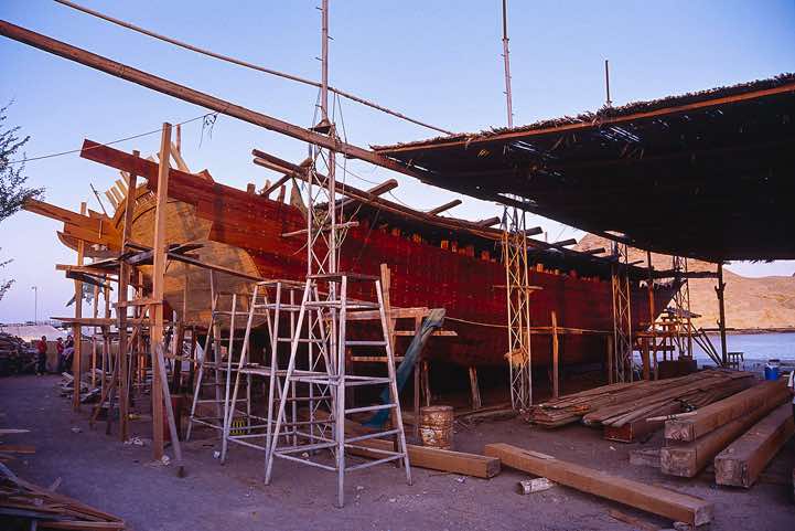 Dhow wharf, Sur