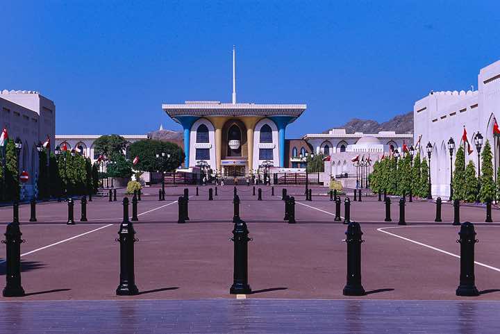 Sultan Qaboos bin Said palace in Muscat