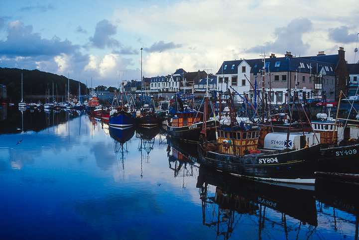 Stornoway harbour, Lewis, Western Isles