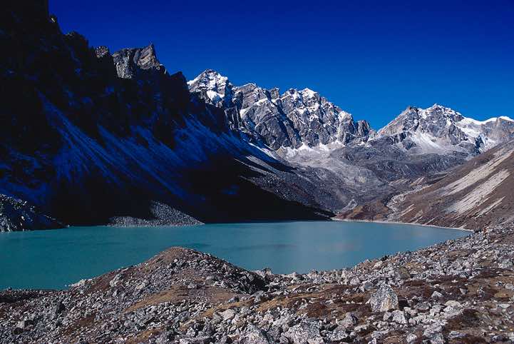 Donag (the fourth lake), 4870m, Gokyo Valley